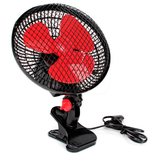 Ventilatore Cyclone oscillante con Pinza - 20cm 20W