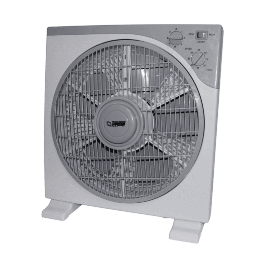 Ventilatore oscillante silenzioso - Boxfan Typhoon 30cm 40W