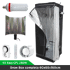 Kit Easy CFL 250W - Grow Box completa 60x60x160cm