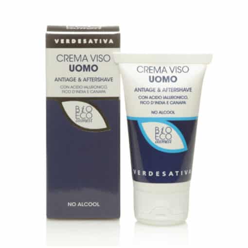 Crema Viso Uomo Antiage & Aftershave 50ml