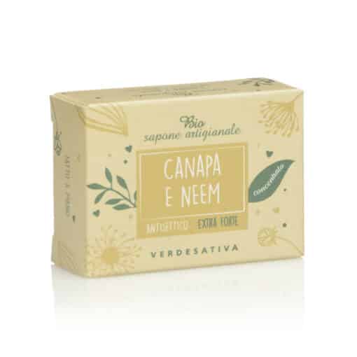 BioSapone Artigianale Canapa Verdesativa 100gr