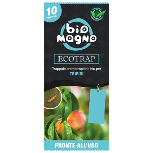 BioMagno Ecotrap trappola cromotropica blu per Tripidi - 10x22cm 10pz.