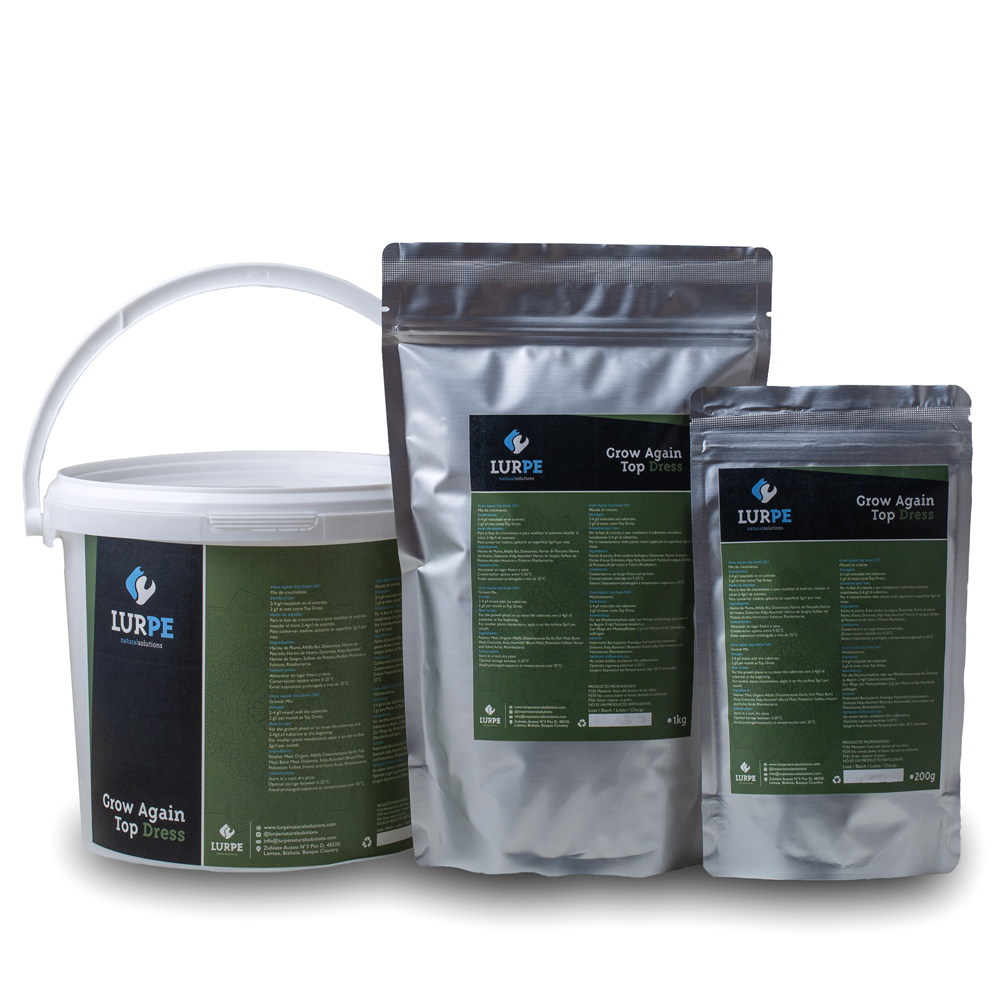 Grow Again Top Dress Lurpe - Fertilizzante Organico per Suoli Vivi